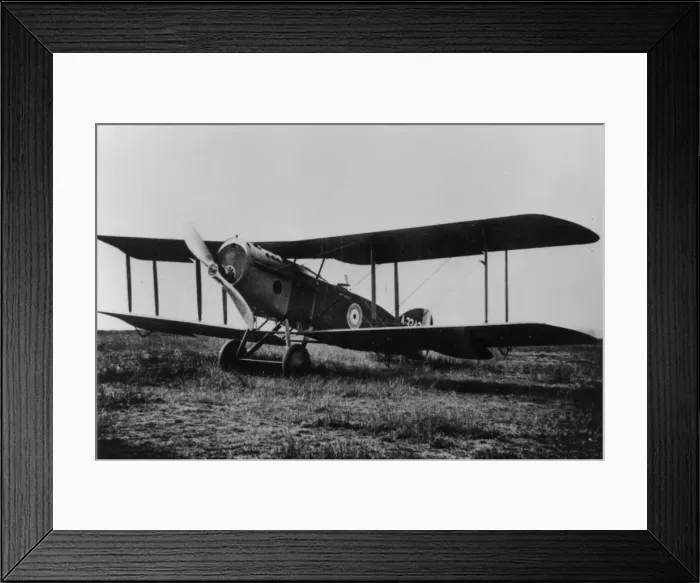 Framed Print : Bristol F2A entered service in Spring 1917 and soon bec Framed Print : Bristol F2A entered service in Spring 1917 and soon bec