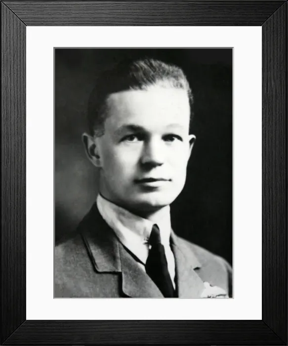 Framed Print : Brown, AR Capt RFC, pilot of No209 Squadron - claimed t Framed Print : Brown, AR Capt RFC, pilot of No209 Squadron - claimed t