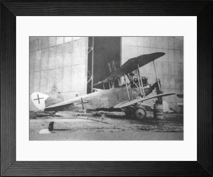 Framed Print : DFW CV, 8005-18, (side view, on the ground) Framed Print : DFW CV, 8005-18, (side view, on the ground)