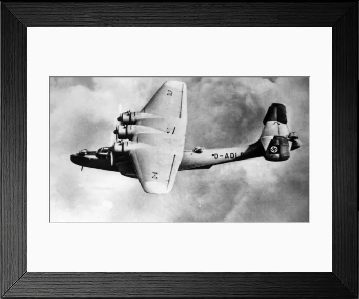 Framed Print : Dornier Do 24 -originally designed for the export marke Framed Print : Dornier Do 24 -originally designed for the export marke