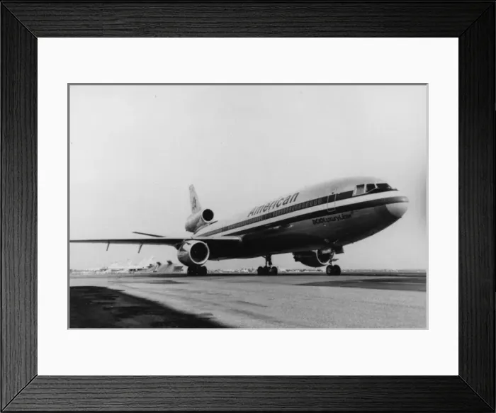 Framed Print : Douglas DC-10 10 American Framed Print : Douglas DC-10 10 American