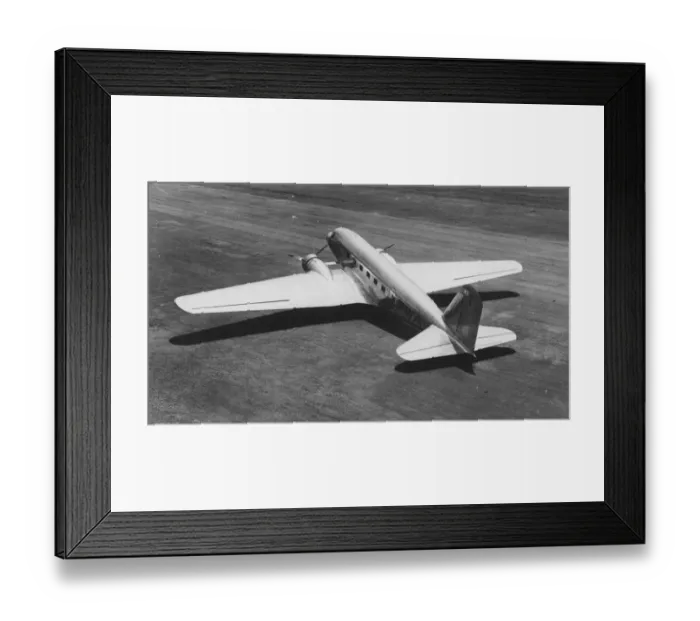 Framed Print : Douglas DC-1 TWA -1st July 1933 Framed Print : Douglas DC-1 TWA -1st July 1933