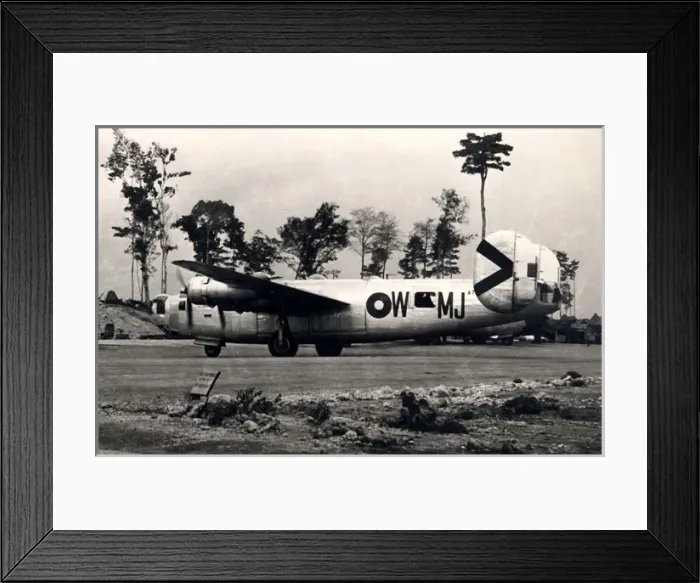 Framed Print : Consolidated B-24J taxying of R Australian AFs 21 Sdn Framed Print : Consolidated B-24J taxying of R Australian AFs 21 Sdn