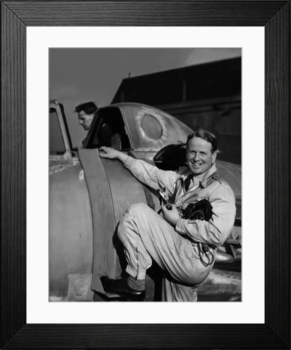 Framed Print : Cunningham, John, Group Captain RAF Retired Framed Print : Cunningham, John, Group Captain RAF Retired