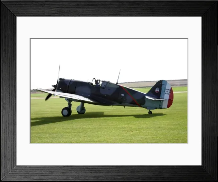 Framed Print : Curtiss H75 C1 -flown against the Luftwaffe with some s Framed Print : Curtiss H75 C1 -flown against the Luftwaffe with some s