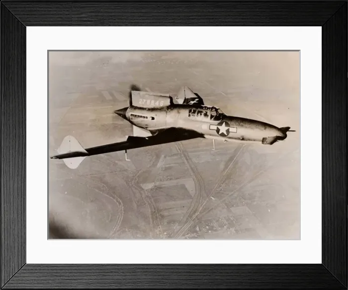 Framed Print : Curtiss Wright XP-55 -an interesting but unproductive Framed Print : Curtiss Wright XP-55 -an interesting but unproductive