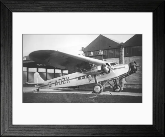 Framed Print : Fokker FXII of Crilly Airways Framed Print : Fokker FXII of Crilly Airways