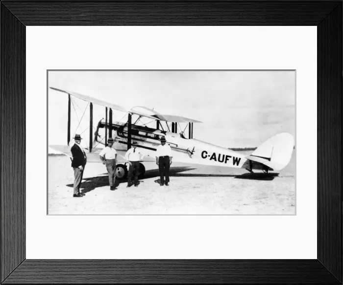 Framed Print : De Havilland DH50 (aft, on the ground) of Qantas Framed Print : De Havilland DH50 (aft, on the ground) of Qantas
