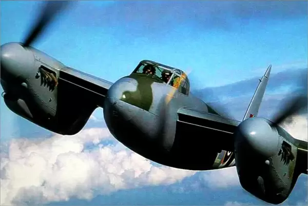 De Havilland DH98 Mosquito III in close up