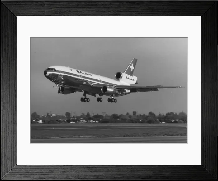 Framed Print : Douglas DC-10 30 Balair Framed Print : Douglas DC-10 30 Balair