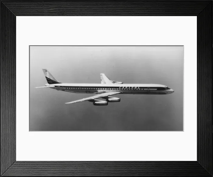 Framed Print : Douglas DC-8 63CF -Capitol Framed Print : Douglas DC-8 63CF -Capitol