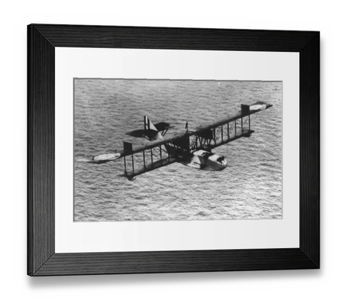Framed Print : Felixstowe F2A -used by the Royal Navy, it owed much to Framed Print : Felixstowe F2A -used by the Royal Navy, it owed much to