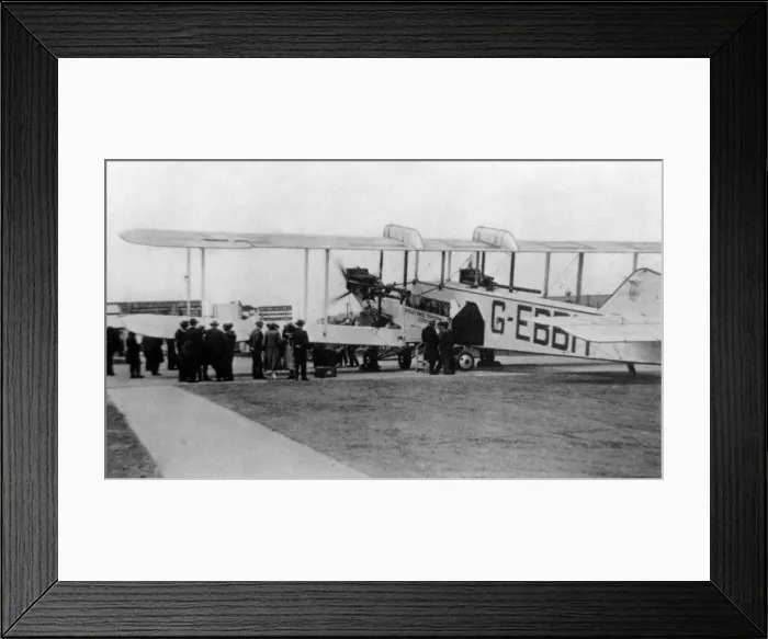 Framed Print : Handley Page W8B (aft) (running-up) Framed Print : Handley Page W8B (aft) (running-up)