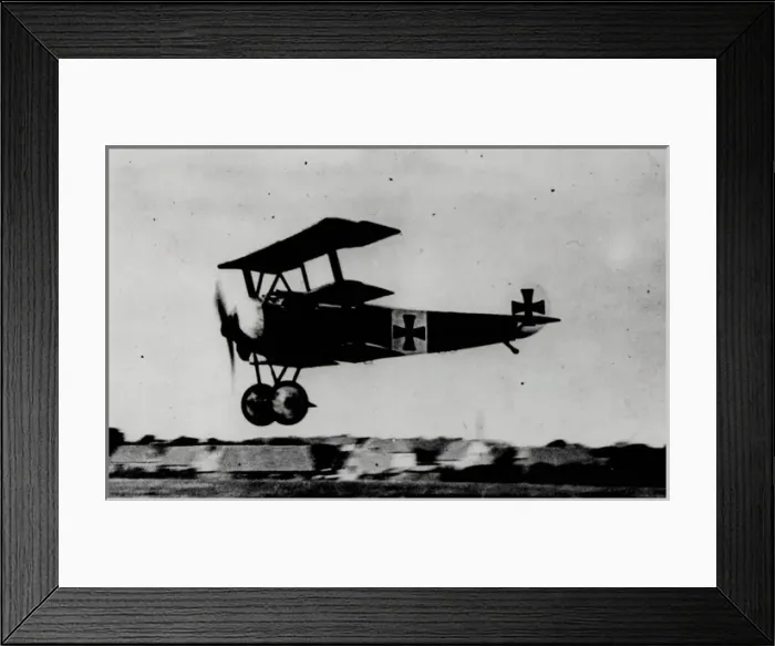 Framed Print : Fokker FI of Baron Manfred von Richthofen-strengthened Framed Print : Fokker FI of Baron Manfred von Richthofen-strengthened