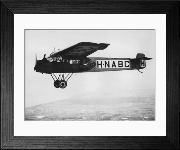 Framed Print : Fokker FII KLM Framed Print : Fokker FII KLM