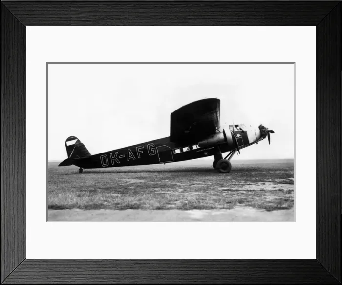 Framed Print : Fokker IXD (Avia-built) -CSA 1935-1939 Framed Print : Fokker IXD (Avia-built) -CSA 1935-1939