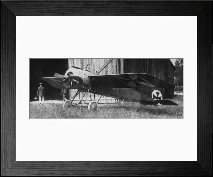 Framed Print : Fokker M5K MG serial no E5-15 of Lt Kurt Wintgens, orig Framed Print : Fokker M5K MG serial no E5-15 of Lt Kurt Wintgens, orig
