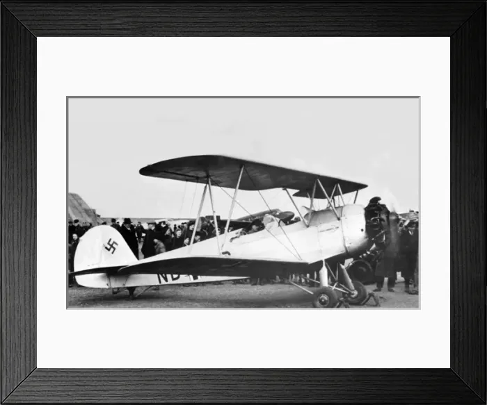 Framed Print : Heinkel He 72B Kadett -used for trainee pilot selection Framed Print : Heinkel He 72B Kadett -used for trainee pilot selection