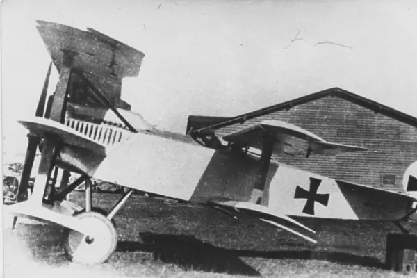 Fokker V8 German tandem-winged quintupriplane