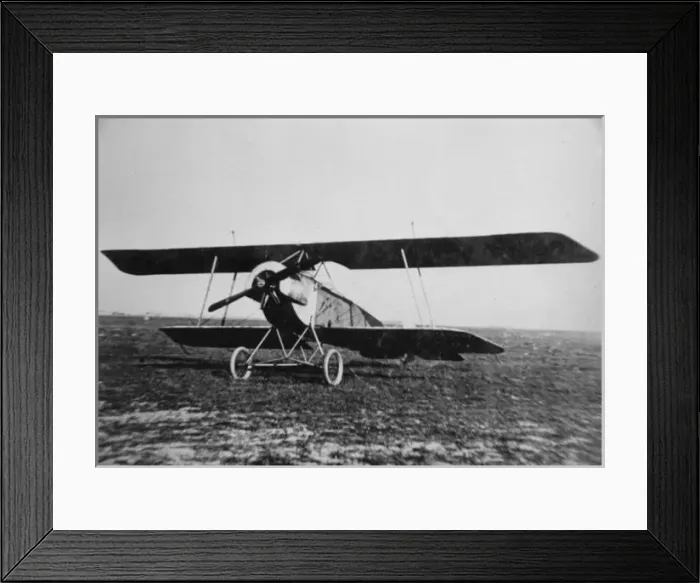 Framed Print : Fokker M7, (forward view, on the ground) Framed Print : Fokker M7, (forward view, on the ground)
