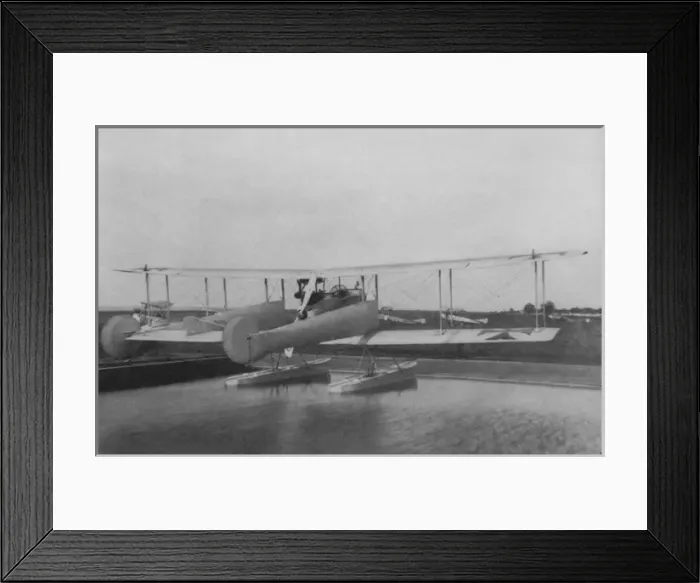 Framed Print : Gotha WD-3 rear, on water Framed Print : Gotha WD-3 rear, on water