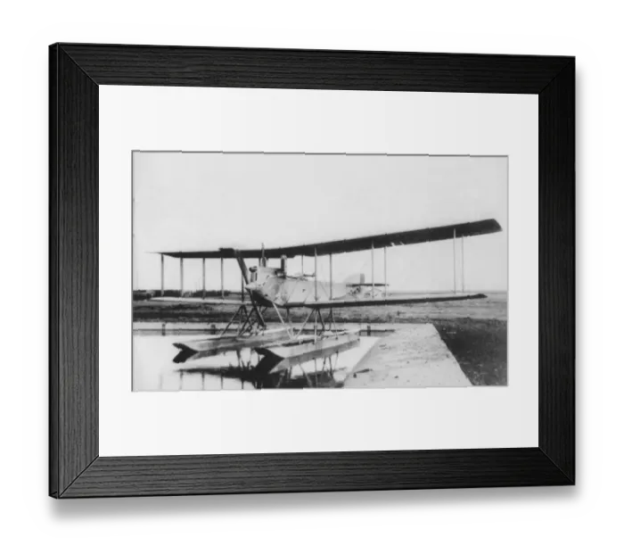 Framed Print : Gotha WD-9 (forward view), on water Framed Print : Gotha WD-9 (forward view), on water