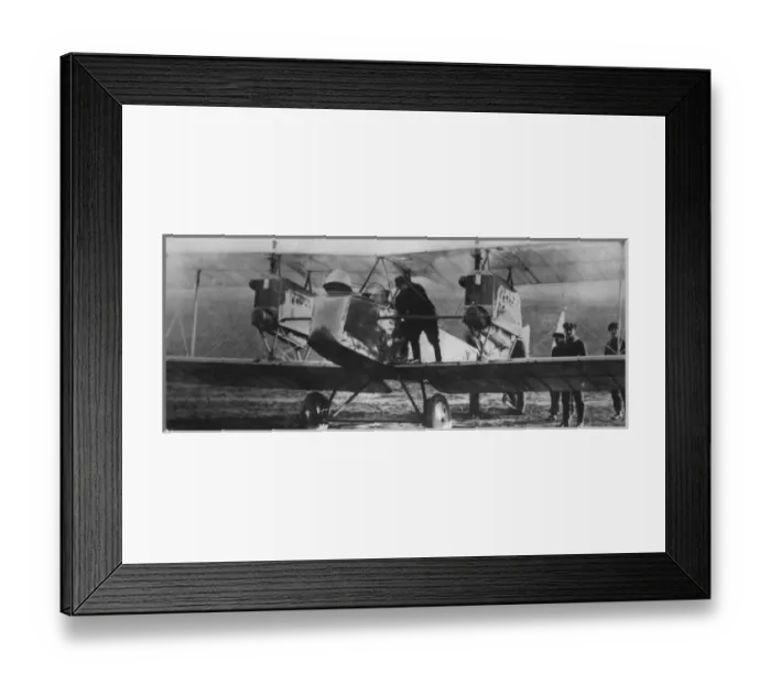 Framed Print : Halberstadt GI front, (on the ground) Framed Print : Halberstadt GI front, (on the ground)