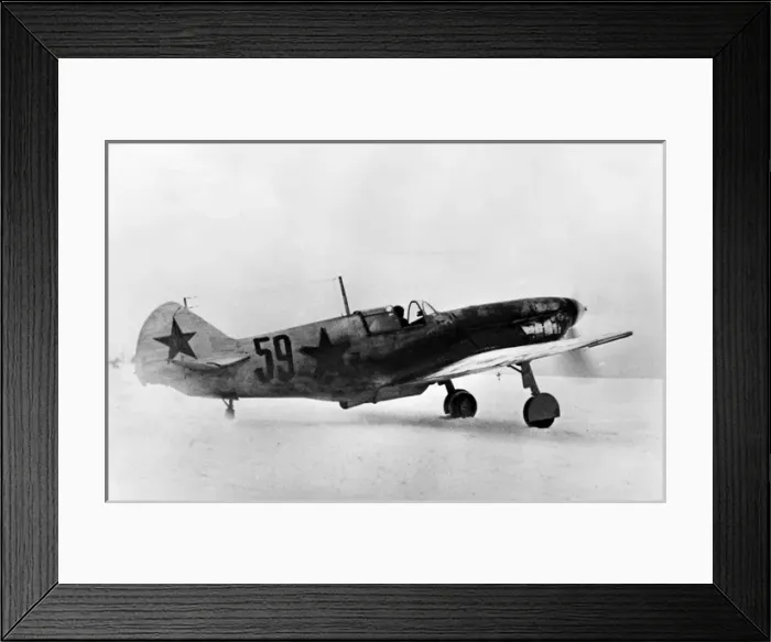 Framed Print : Lavochkin Lagg-3 -First flown in March 1940, it entered Framed Print : Lavochkin Lagg-3 -First flown in March 1940, it entered