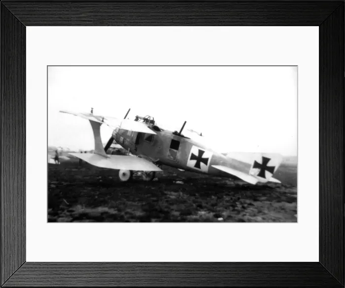 Framed Print : LFG Roland CII aft, (on the ground) Framed Print : LFG Roland CII aft, (on the ground)