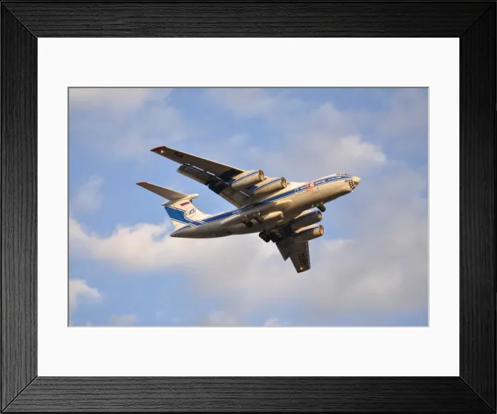 Framed Print : Ilyushin Il-76TD 90VD -1st place Yvo Cotala, Czech Repu Framed Print : Ilyushin Il-76TD 90VD -1st place Yvo Cotala, Czech Repu