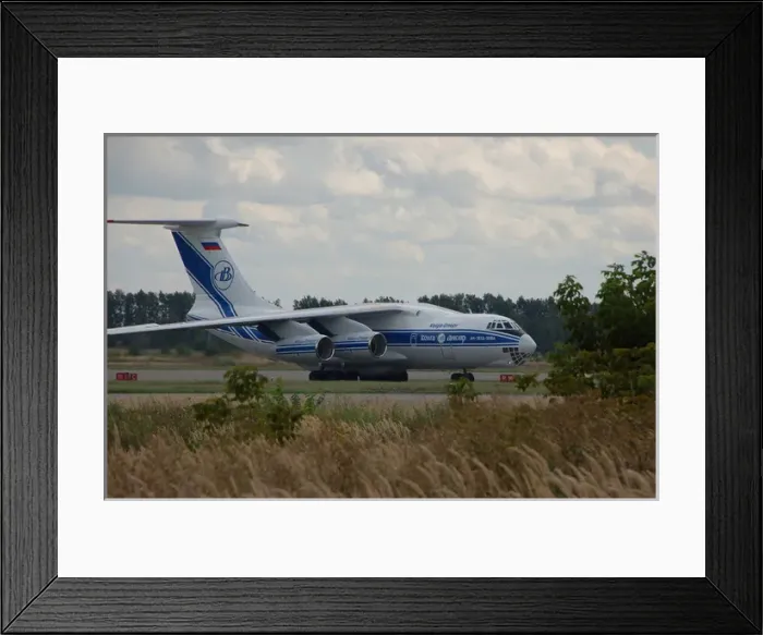 Framed Print : Ilyushin Il-76TD 90VD of Volga Dnepr Airlines - PR 2908