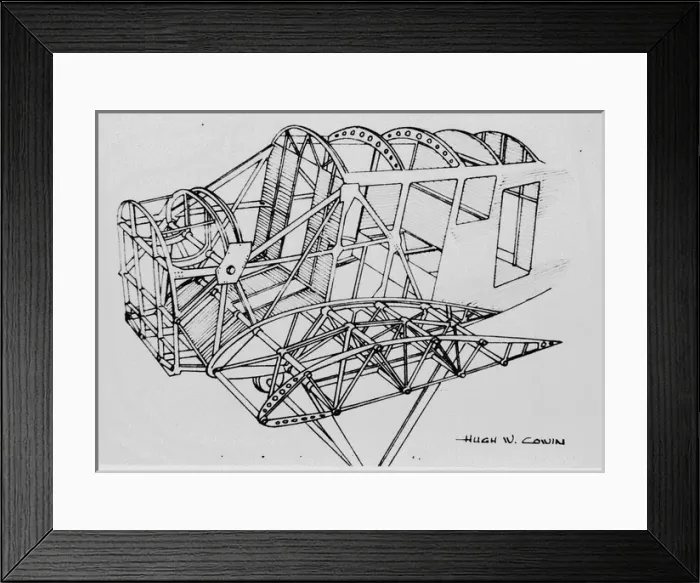 Framed Print : Junkers F1 - Photo by Hugh W. Cowin Framed Print : Junkers F1 - Photo by Hugh W. Cowin