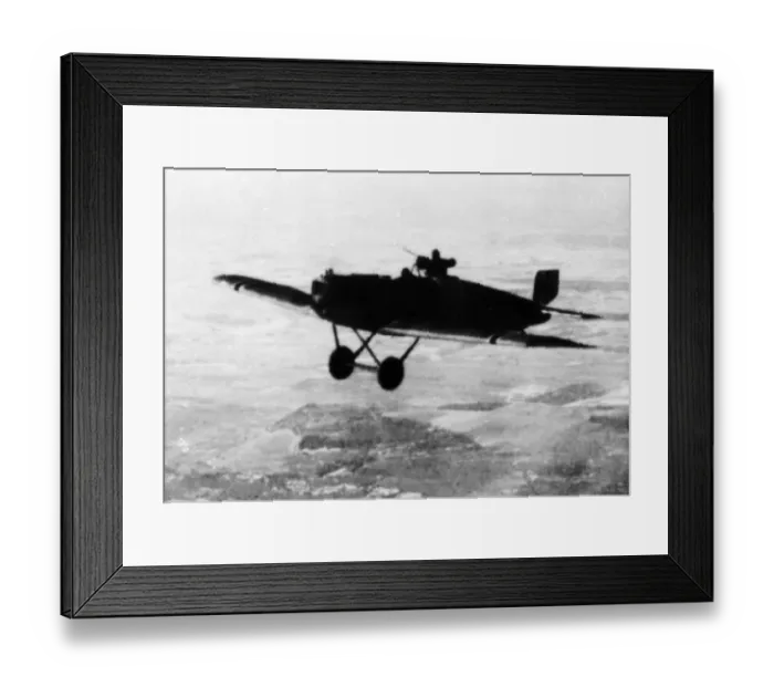 Framed Print : Junkers J10 or CLI flying in Baltic region in 1919 Framed Print : Junkers J10 or CLI flying in Baltic region in 1919