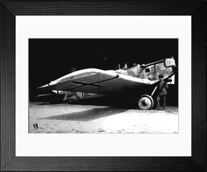 Framed Print : Junkers J10 or CLI employed corrogated metal skinning t Framed Print : Junkers J10 or CLI employed corrogated metal skinning t