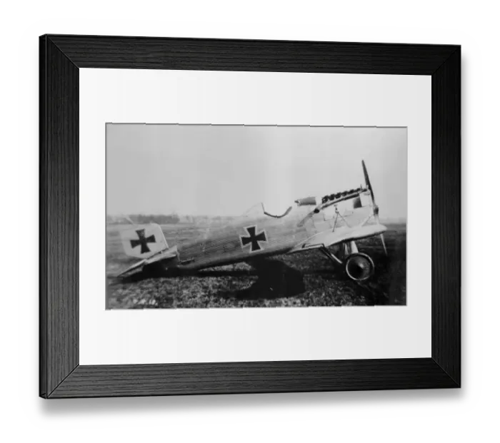 Framed Print : Junkers J7 (on the ground, side view) Framed Print : Junkers J7 (on the ground, side view)