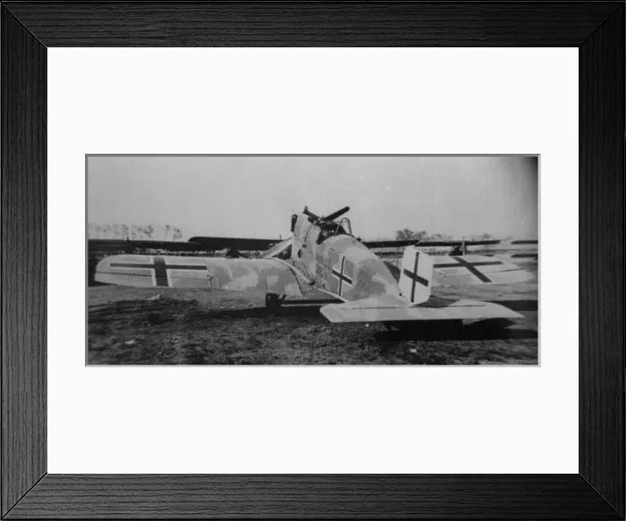Framed Print : Junkers J9 DI aft, (on the ground) Framed Print : Junkers J9 DI aft, (on the ground)