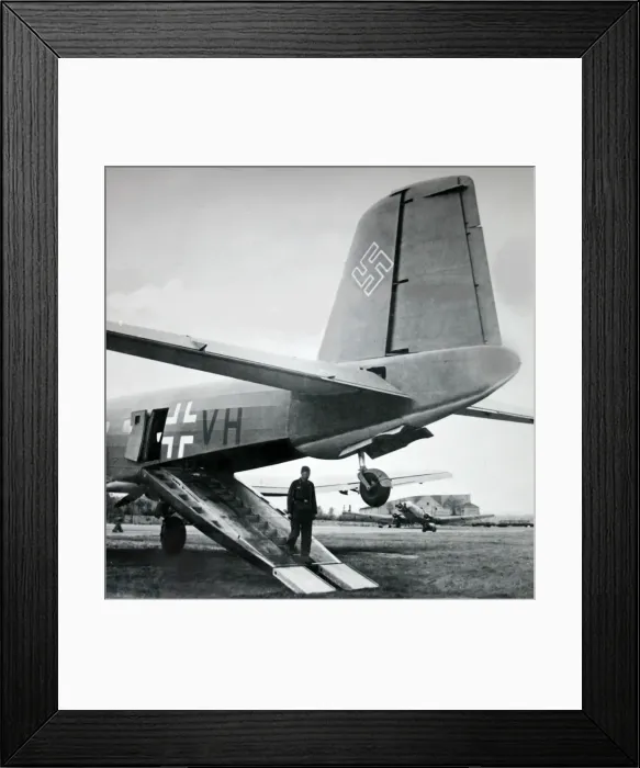 Framed Print : Junkers Ju 352A close up of tail and rear ramp Framed Print : Junkers Ju 352A close up of tail and rear ramp