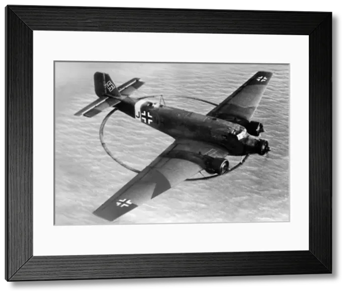 Framed Print : Junkers Ju 523m -this version of the Luftwaffes standa Framed Print : Junkers Ju 523m -this version of the Luftwaffes standa