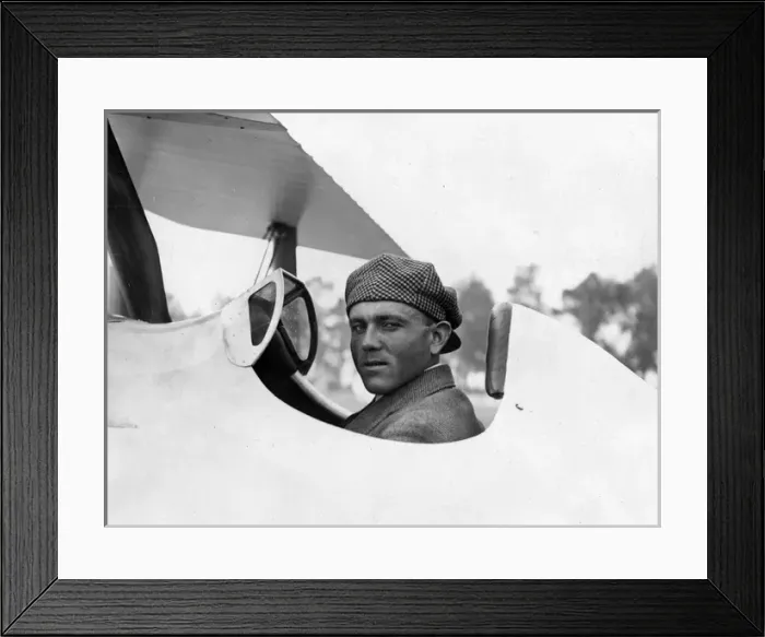 Framed Print : Kirsch, Georges fighter pilot and Balloon buster in N Framed Print : Kirsch, Georges fighter pilot and Balloon buster in N