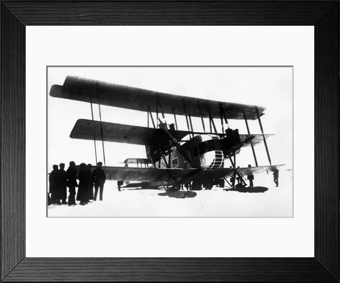 Framed Print : KOMTA passenger triplane Framed Print : KOMTA passenger triplane