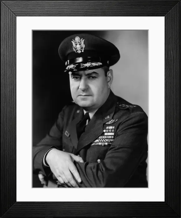 Framed Print : LeMay, Curtis, Pilot and USaF-USAF General proved hims Framed Print : LeMay, Curtis, Pilot and USaF-USAF General proved hims