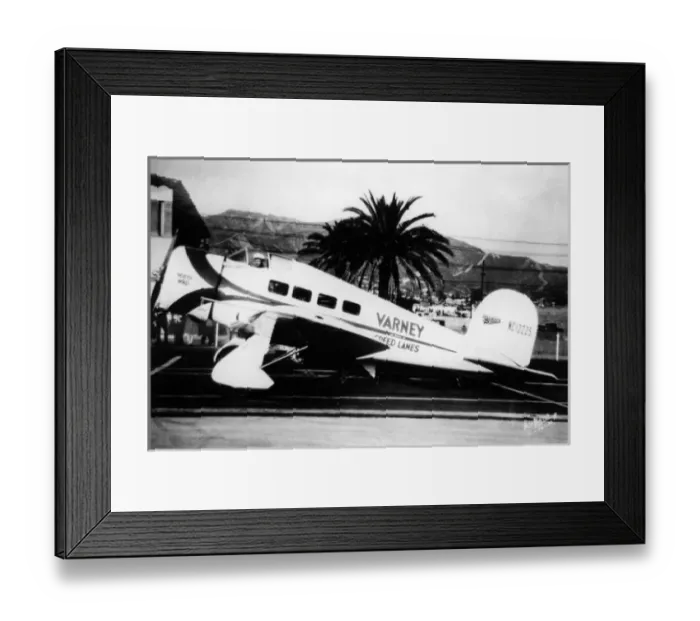 Framed Print : Lockheed 9 Orion of Varney Framed Print : Lockheed 9 Orion of Varney