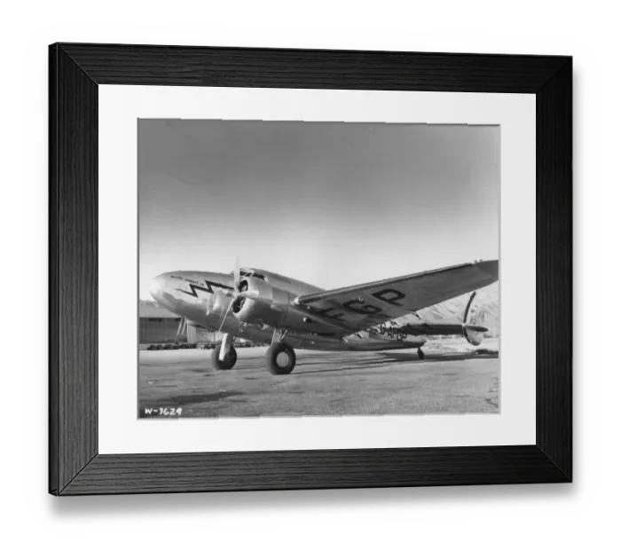 Framed Print : Lockheed L14 Super Electra -British Airways Ltd Framed Print : Lockheed L14 Super Electra -British Airways Ltd