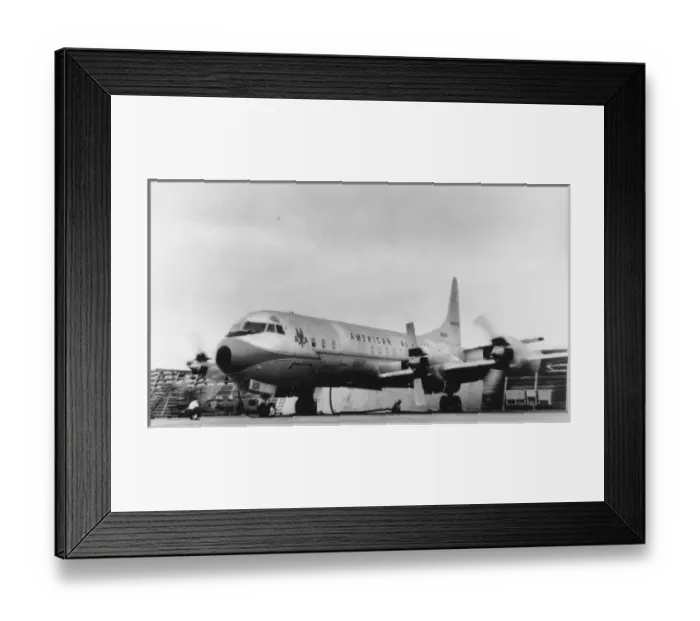 Framed Print : Lockheed L188 Electra -American Framed Print : Lockheed L188 Electra -American