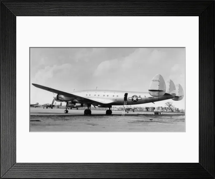 Framed Print : Lockheed XC-69E -the first of a dynasty of Constellatio Framed Print : Lockheed XC-69E -the first of a dynasty of Constellatio