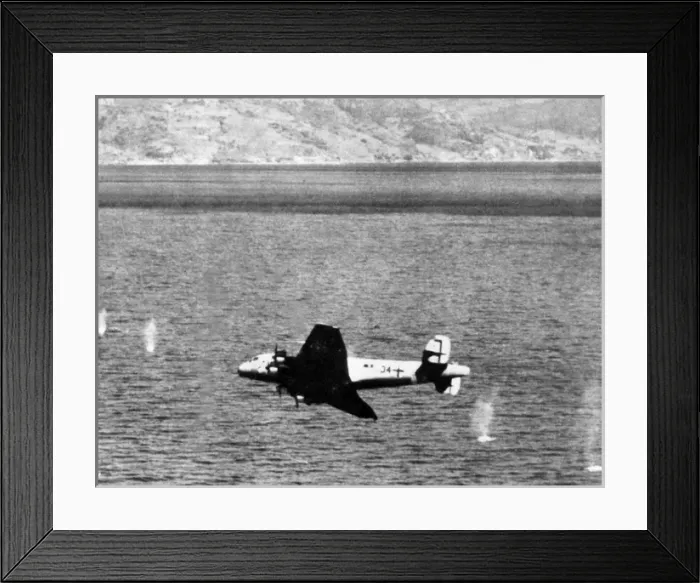 Framed Print : Junkers Ju 90 -the Luftwaffe used this militarised airl Framed Print : Junkers Ju 90 -the Luftwaffe used this militarised airl