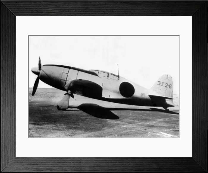 Framed Print : Mitsubishi J2M1 Jack -first flown in March 1942, this Framed Print : Mitsubishi J2M1 Jack -first flown in March 1942, this
