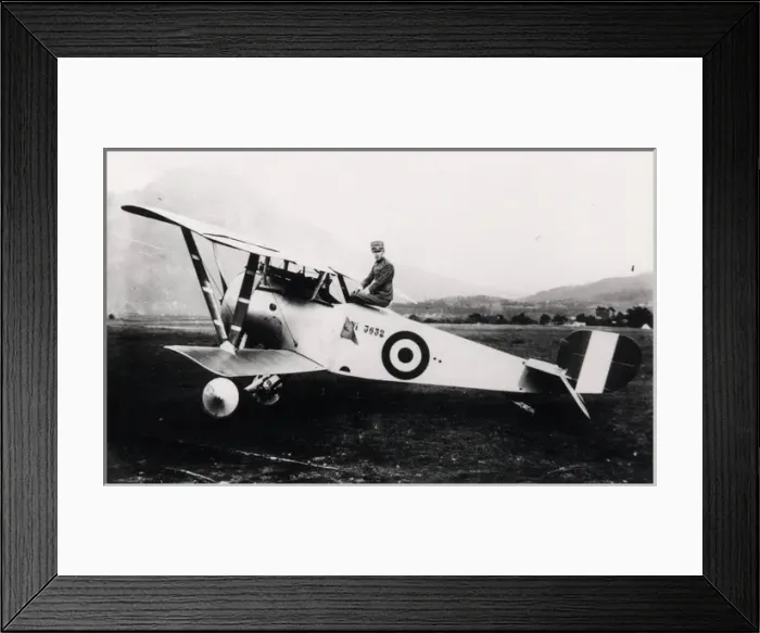 Framed Print : Nieuport 17 in Italian colours Framed Print : Nieuport 17 in Italian colours