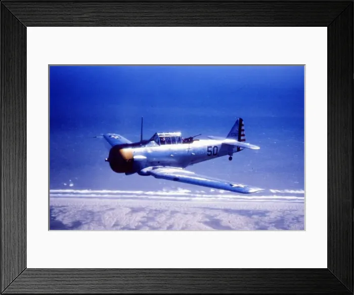 Framed Print : North American AT-6A Texan -this US Army advanced train Framed Print : North American AT-6A Texan -this US Army advanced train