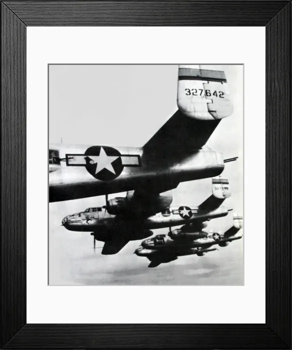 Framed Print : North American B-25J Mitchell -of 310th Bomb Group, US Framed Print : North American B-25J Mitchell -of 310th Bomb Group, US